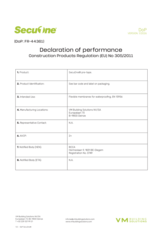 DoP Secuone (English)